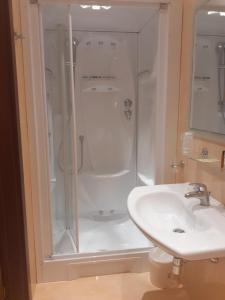 Koupelna v ubytování Boutique Hotel Puccini