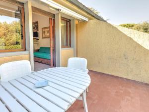 A balcony or terrace at Holiday Home in Punta Ala by the Sea
