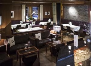 Posezení v ubytování Alpines Gourmet Hotel Montanara