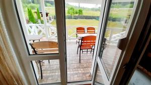 Un balcón o terraza en Оселя Східниця