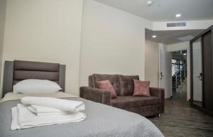 Hotel Scala的休息区