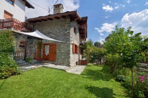 Vonkajšia záhrada v ubytovaní Le Rosier B&B e Appartamento