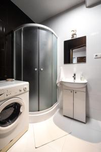 Koupelna v ubytování Bagry Rooms