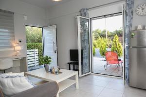 Balkón alebo terasa v ubytovaní Manos Housing Units