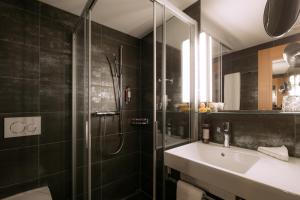 Koupelna v ubytování Hotel Löwen