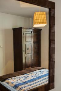 Posteľ alebo postele v izbe v ubytovaní Apartament Haffnera 10