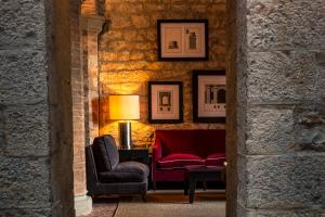 Posezení v ubytování Borgo Scopeto Wine & Country Relais