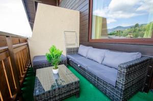 Výhľad na hory alebo výhľad na hory priamo z apartmánu