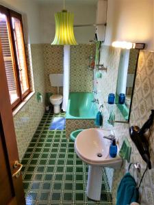 Koupelna v ubytování B&B "Le tre Muse"