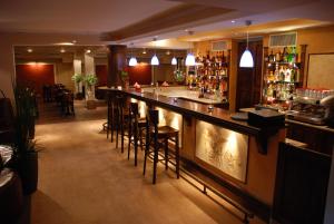 Ο χώρος του lounge ή του μπαρ στο Hotel Przepióreczka