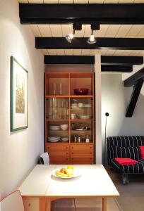 Posezení v ubytování Suite „Hannover“ - modernes Apartment in Fachwerkhaus