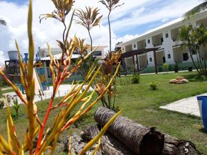 a view of the resort from the yard at Areia do Atlantico Hotel in Porto Seguro