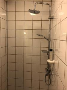 Koupelna v ubytování Ami Hotel