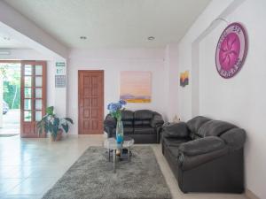 Χώρος καθιστικού στο Hotel Spa Shalam