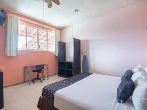 Ένα ή περισσότερα κρεβάτια σε δωμάτιο στο Hotel Spa Shalam
