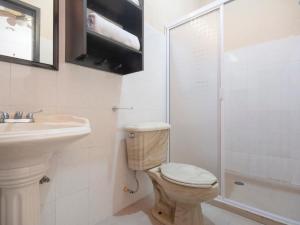 Ένα μπάνιο στο Hotel Spa Shalam