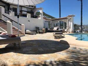 Bazén v ubytování Villa Finca Costa Blanca Apartment 2 / Ferienwohnung 2; Monte Pego bei Denia nebo v jeho okolí