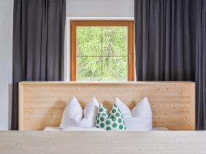 Posteľ alebo postele v izbe v ubytovaní Ferien Seminar Retreat - Zugspitze