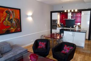 Η κουζίνα ή μικρή κουζίνα στο Appartement Rennel
