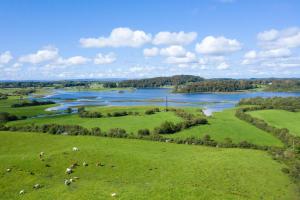 Natuurlandschap vlak bij het pension