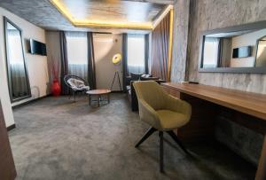 Hotel Bavka電視和／或娛樂中心