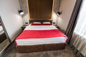 Hotel Bavka房間的床