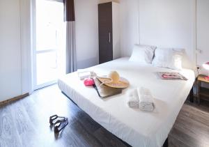 Camping San Damiano客房内的一张或多张床位