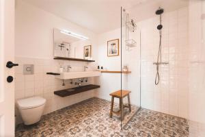 Koupelna v ubytování B&B Hof Ter Koningen + 15 fotografií