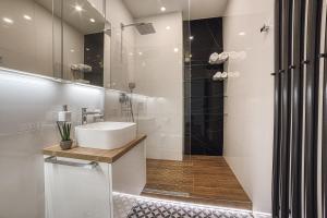 Kúpeľňa v ubytovaní Apartment Tiliana