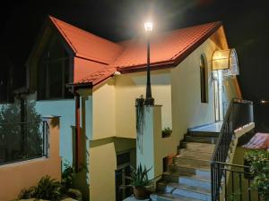 dom z światłem na dachu w obiekcie Favourite w mieście Sighnaghi