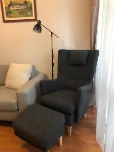 A seating area at Apartment Olivia