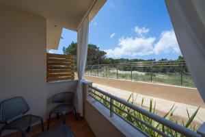 Balkón nebo terasa v ubytování Hotel Tahiti