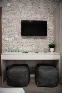 Μια τηλεόραση ή/και κέντρο ψυχαγωγίας στο Apartmani Jović
