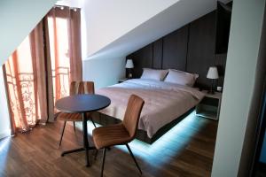 Ένα ή περισσότερα κρεβάτια σε δωμάτιο στο Apartmani Jović