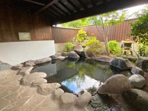 Zahrada ubytování Yufuin Onsen Hasuwa Inn