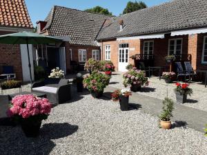 Zahrada ubytování Hostel Rudbøl