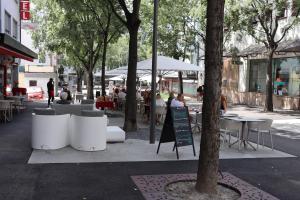 Restaurace v ubytování Hôtel Elite