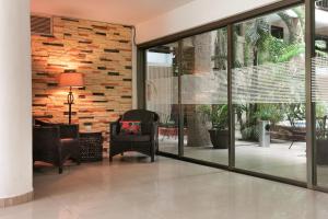 Posezení v ubytování Grand Hotel Colonial Cancun