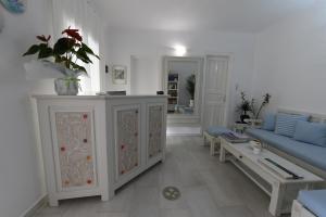 Anthos Apartments的休息区