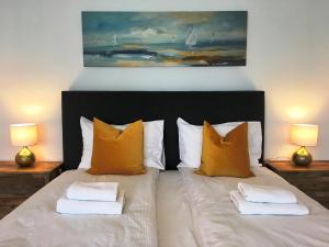 Postel nebo postele na pokoji v ubytování Vento Balaton + 67 fotografií