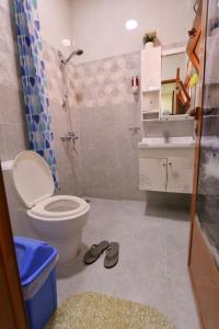 Kylpyhuone majoituspaikassa AlZaeem Resort & Hotels