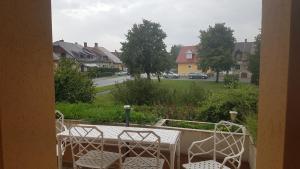 Balkón alebo terasa v ubytovaní SZENCZI VENDÉGHÁZ