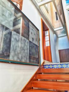 Kuchyň nebo kuchyňský kout v ubytování Hotel Le Chevalier