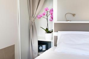 hu Firenze Camping in Town客房内的一张或多张床位