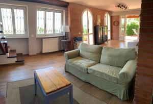 Posezení v ubytování Villa Pera