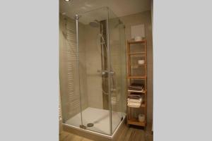 Ένα μπάνιο στο Ferienwohnung Tauberzell +14 φωτογραφίες