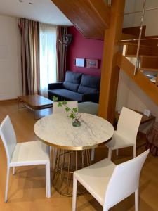 Zona de estar de Apartamentos María Luisa