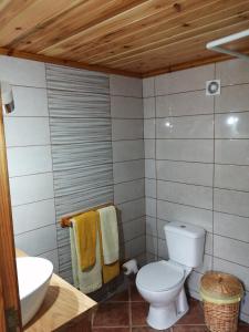 Kúpeľňa v ubytovaní Casa do Bernardo