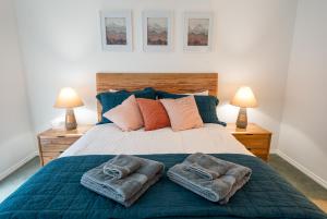 Llit o llits en una habitació de Peace Rise, Denmark