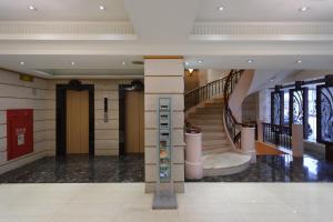 Lobbyen eller receptionen på K Hotel Keelung